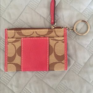 COACH wallet/ID case